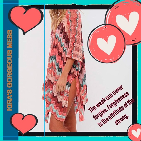 🌹♠️BNWT VEE COVER UP/ MINI DRESS W MINI SHORT♠️🌹 - Picture 2 of 4